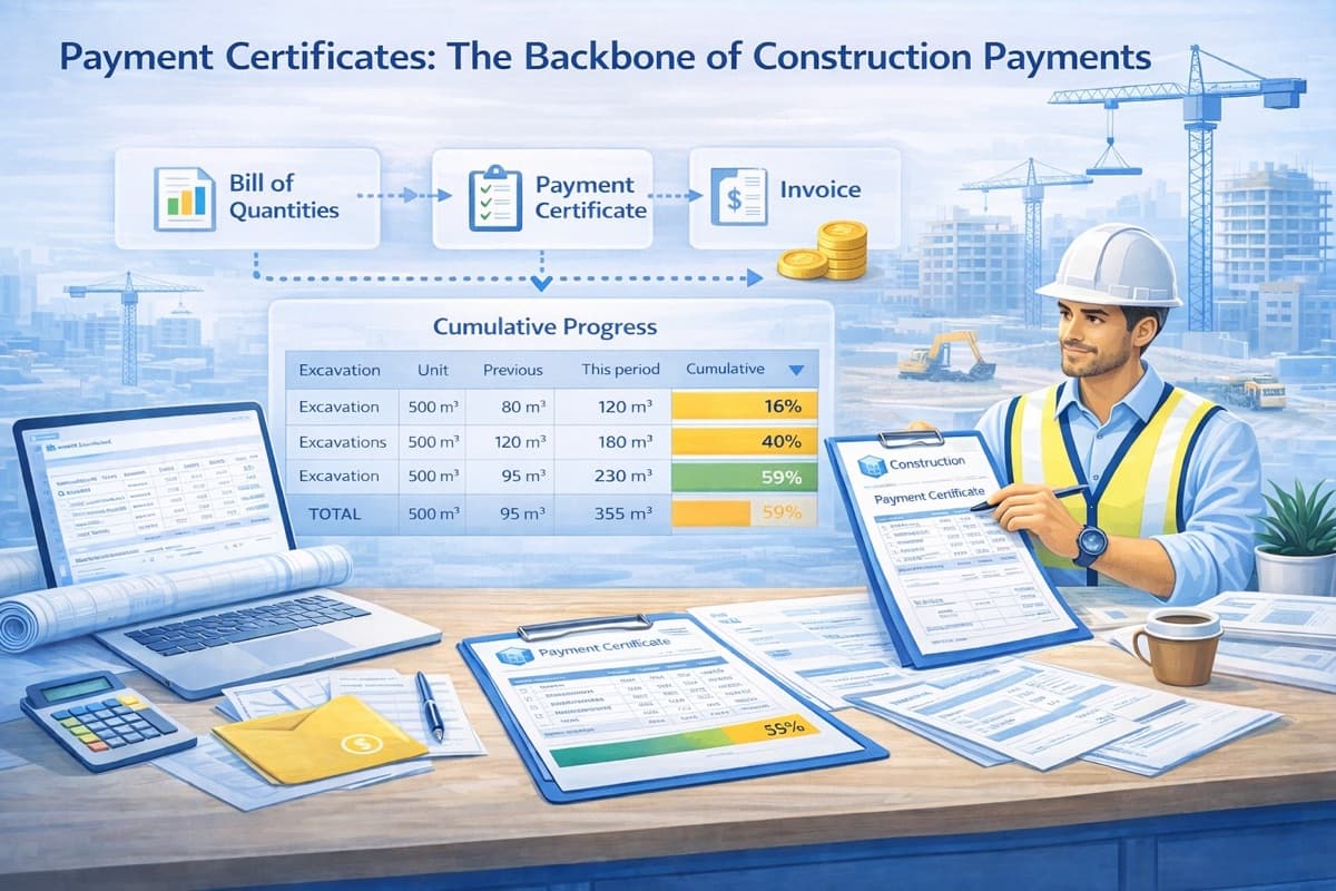 Софтуер за актове в строителството — от количествена сметка до акт за 5 минути