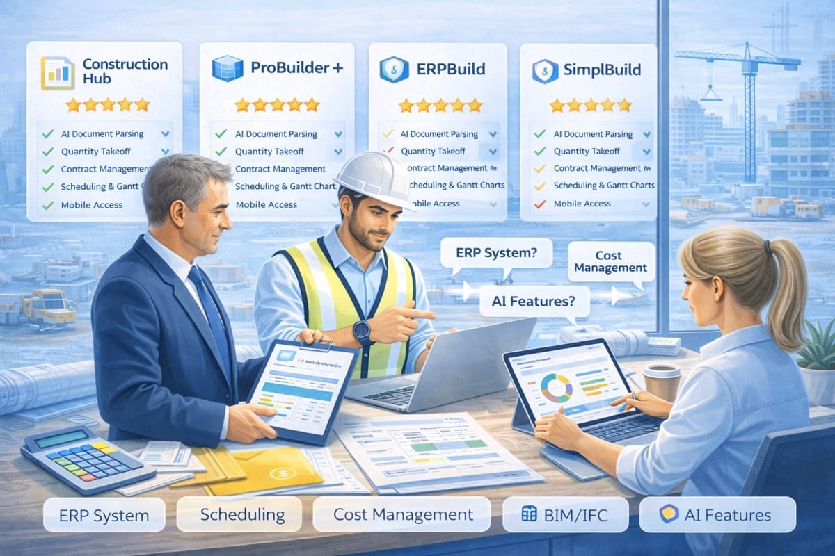 Топ софтуер за управление на строителни проекти в България [2026] — как да изберете