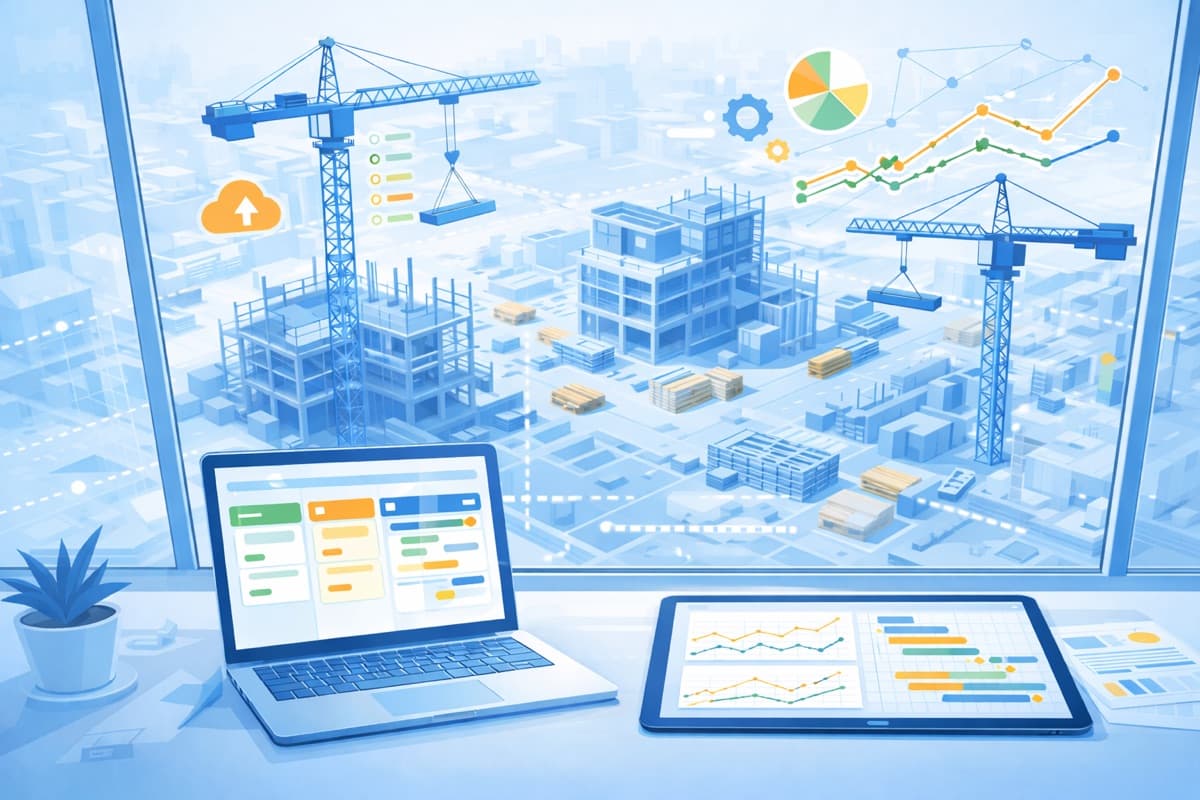 Gantogrami i Kanban u građevini — od kaosa u rokovima do potpune jasnoće