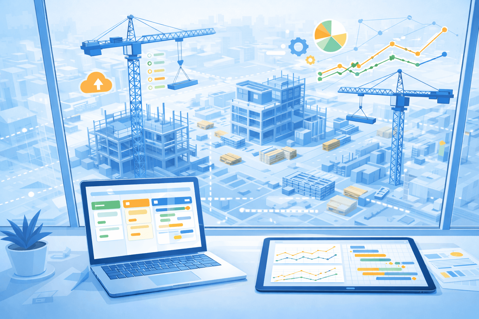 Gantt Charts and Kanban in Construction — From Schedule Chaos to Complete Clarity